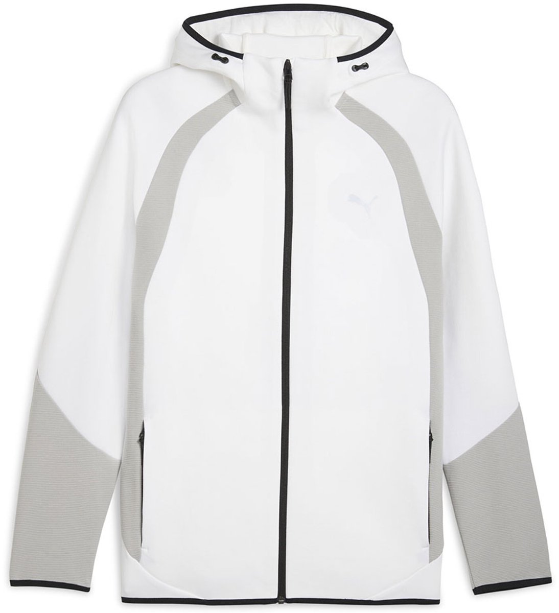 Puma Evostripe Sweatshirt Met Rits Man Wit