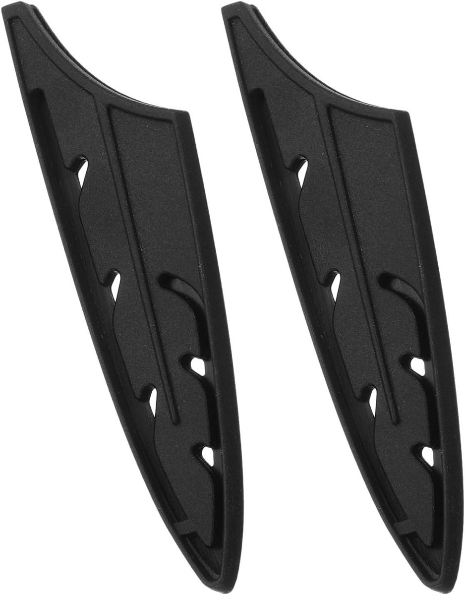 Allecto plus - Universele messenhoes voor keramische messen, 10,2 cm (4 inch), lemmetbescherming, zwart meshuls, keukenaccessoire