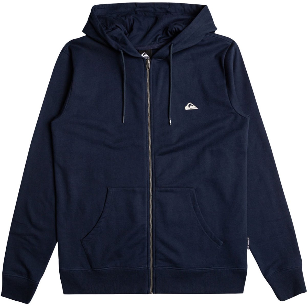 Quiksilver Basic Sweatshirt Met Rits 8 Years Jongens Marineblauw