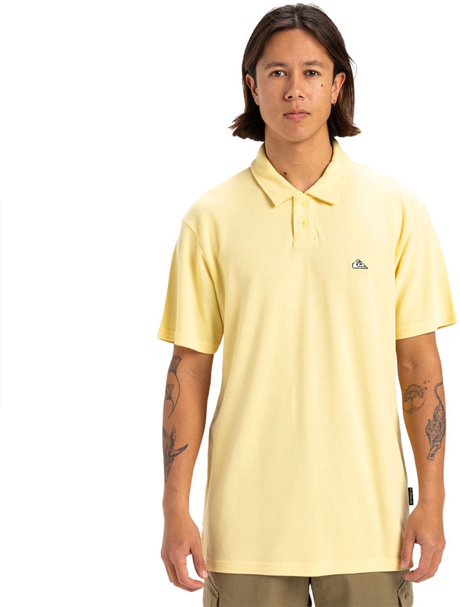 Quiksilver Mw Pique Korte Mouw Poloshirt M Man Popcorn