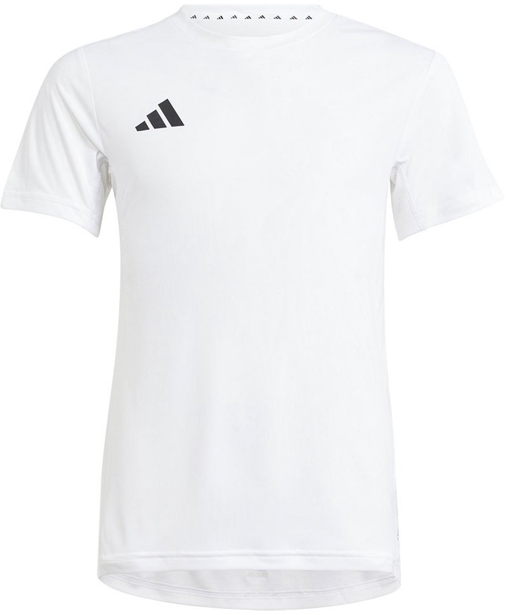 Adidas Team T-shirt Met Korte Mouwen 15-16 Years Kinderen Zwart
