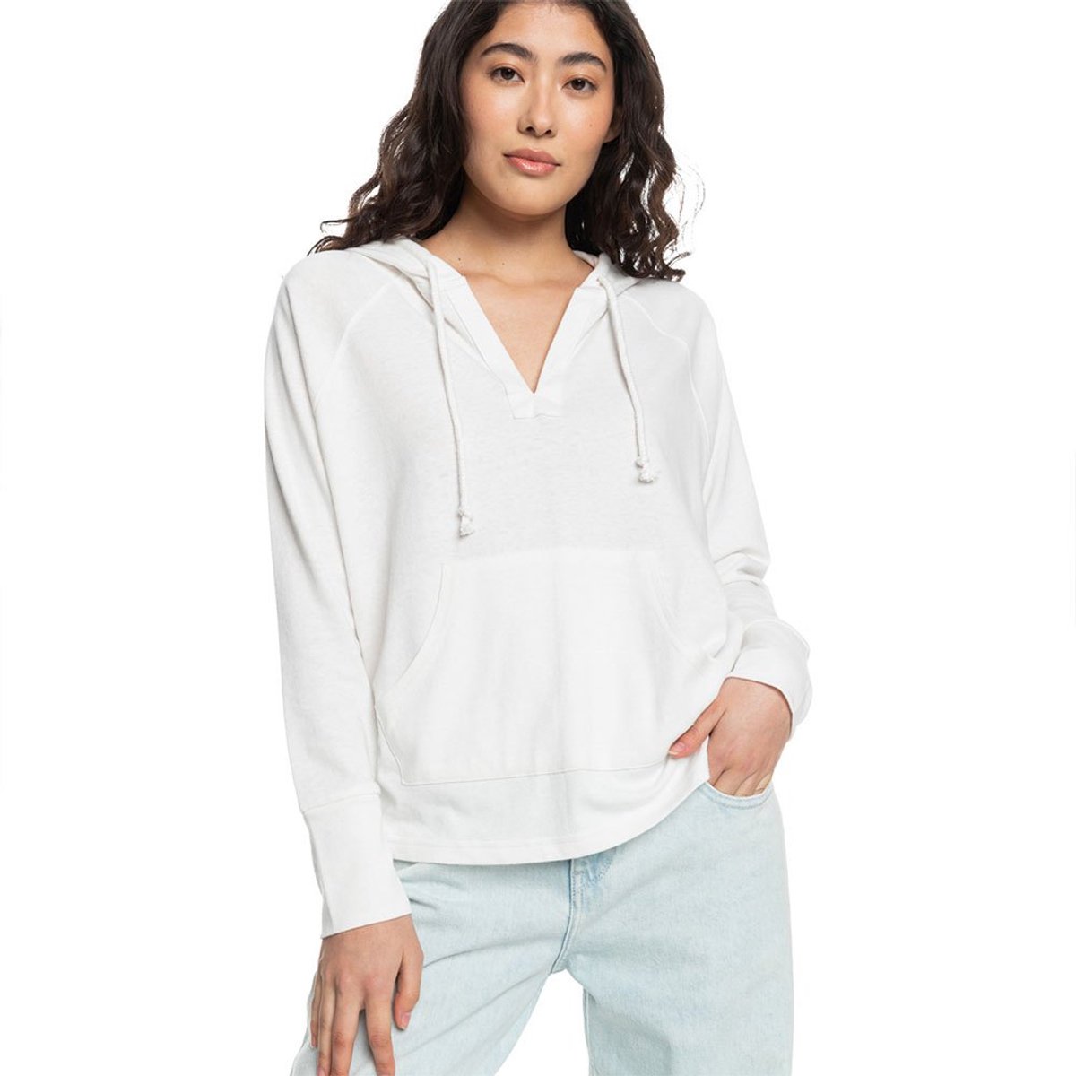 Roxy Dstination Surf Hoodie L Vrouw Wit
