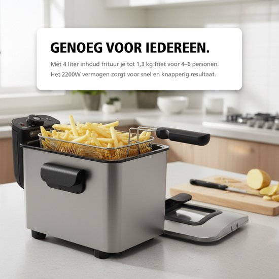 Brabantia Fritteuse Mit Sichtfenster, Temperaturkon Produktbild-Vorschau 2