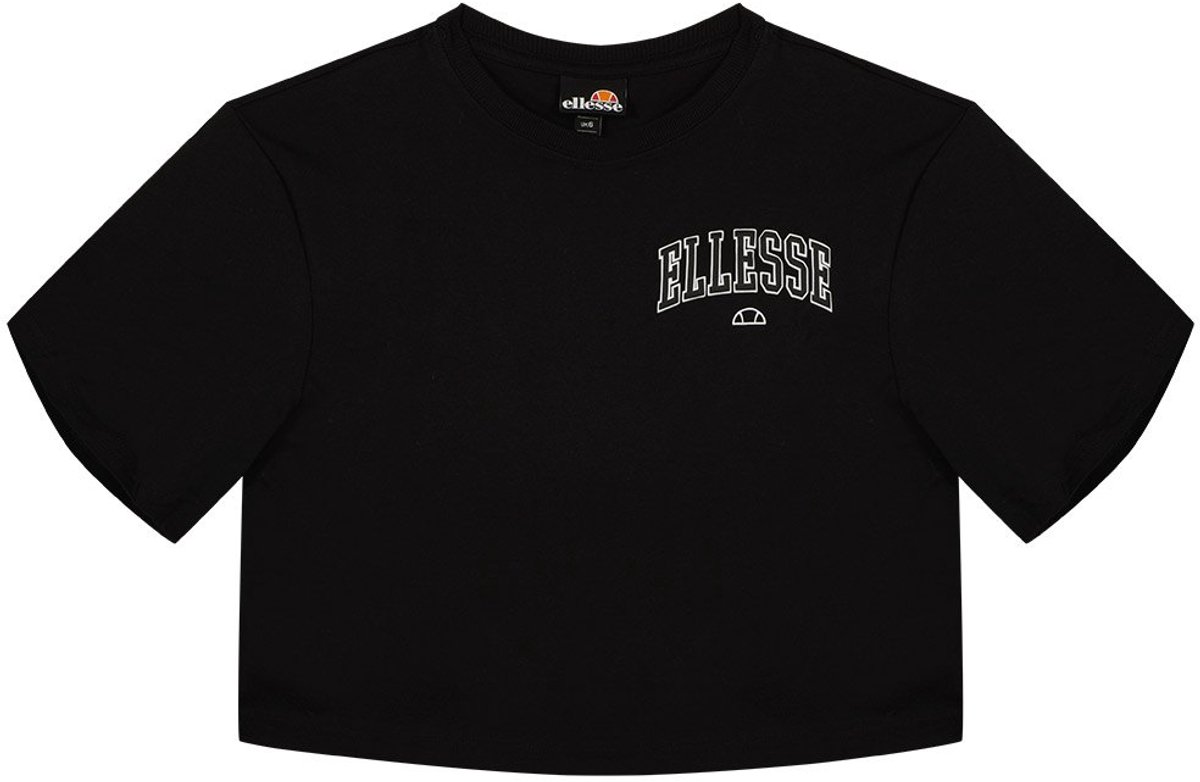 Ellesse Beneventi Cropped T-shirt Met Korte Mouwen M Vrouw Zwart
