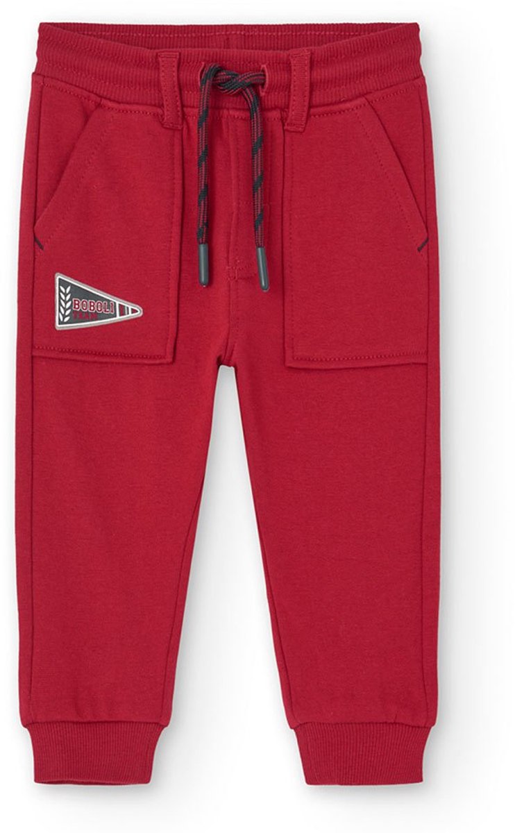 Boboli Fleece Broek Rood 12 Months Kinderen