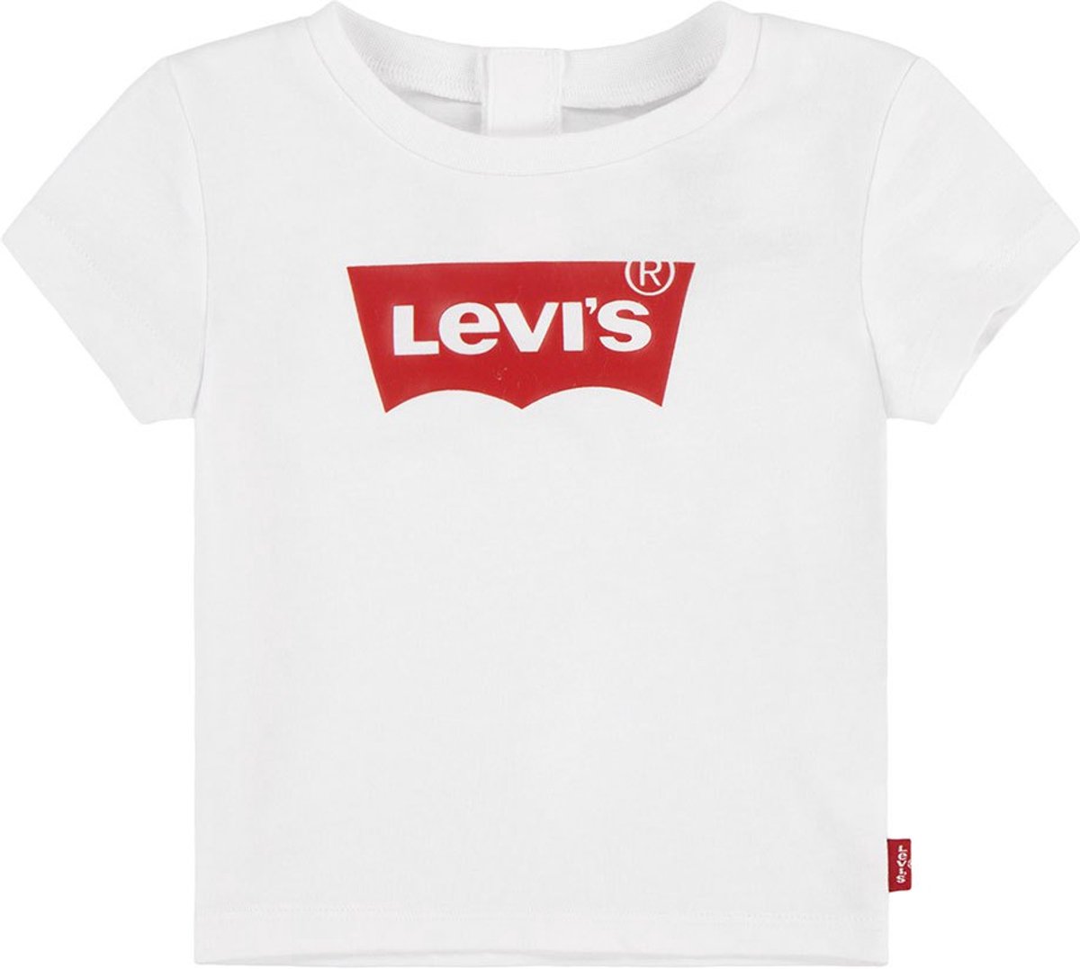 Levi´s ® Kids Batwing T-shirt Met Korte Mouwen 16 Years Jongens Meisjes Rood
