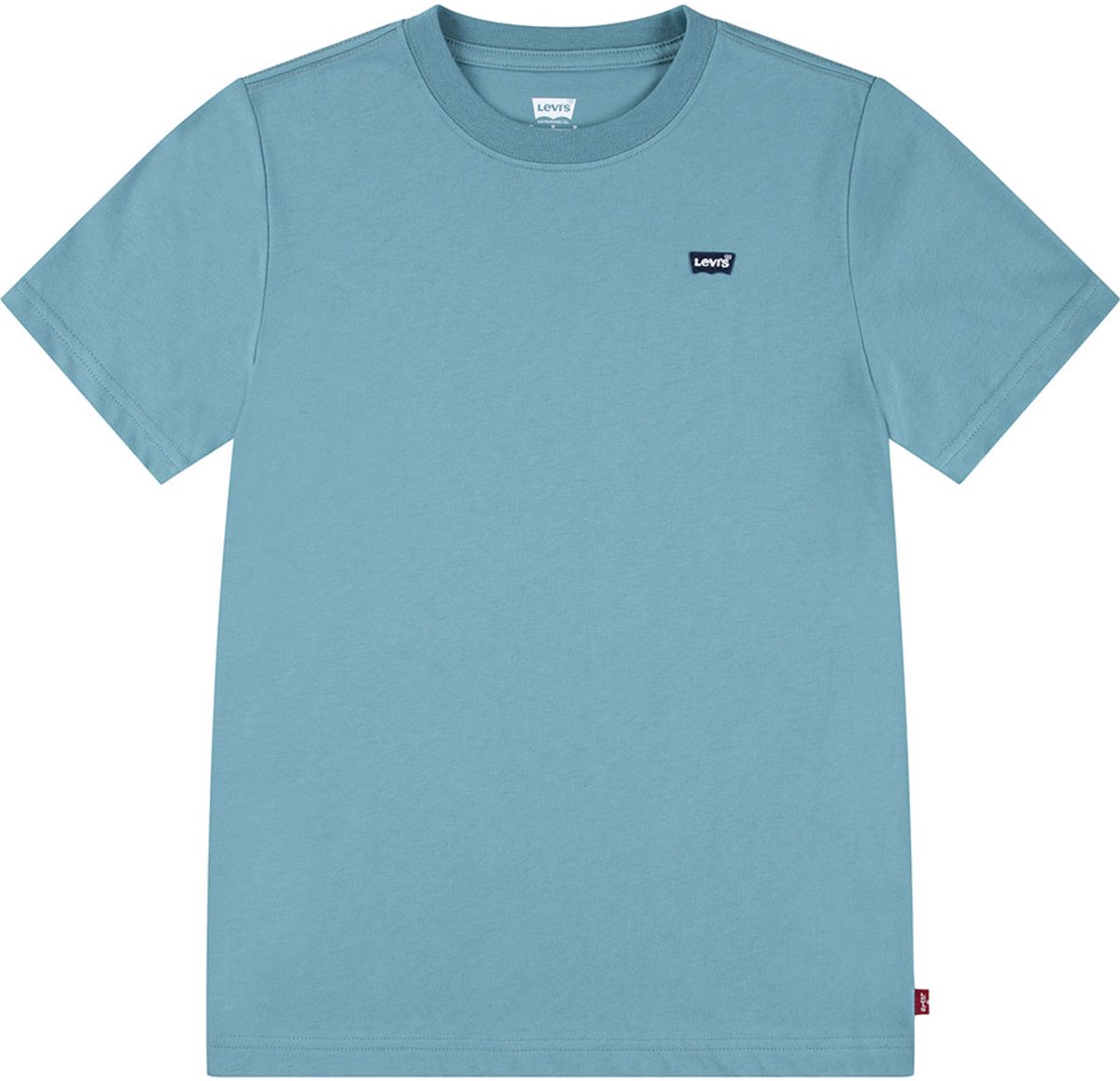 Levi´s ® Kids Batwing Chest Hit T-shirt Met Korte Mouwen 16 Years Jongens Blauw