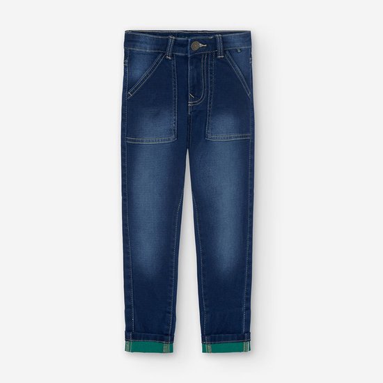 Boboli Denim Stretch Trousers