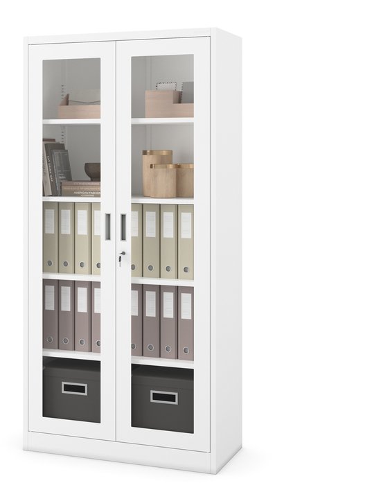 JAN NOWAK - Vitrine en Verres 90 cm - parfaite pour exposer vos plus beaux objets - Wit