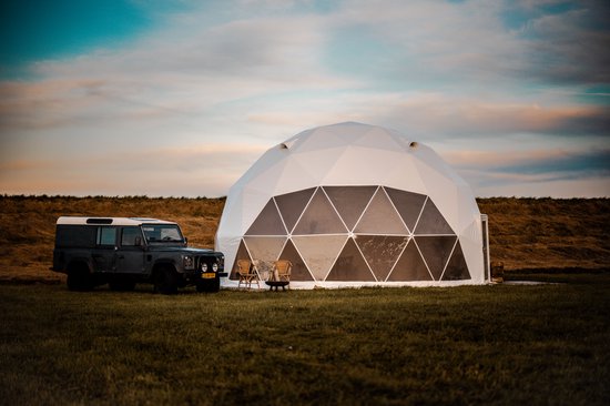 Glamping DOME/ GLOBE - 8 meter - Wit — afbeelding 2