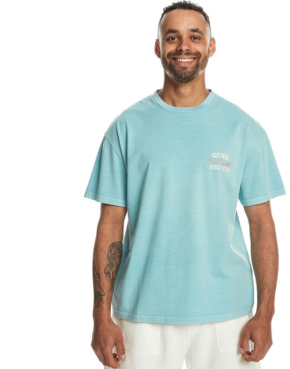 Quiksilver Lifes Quik T-shirt Met Korte Mouwen M Man Blauw