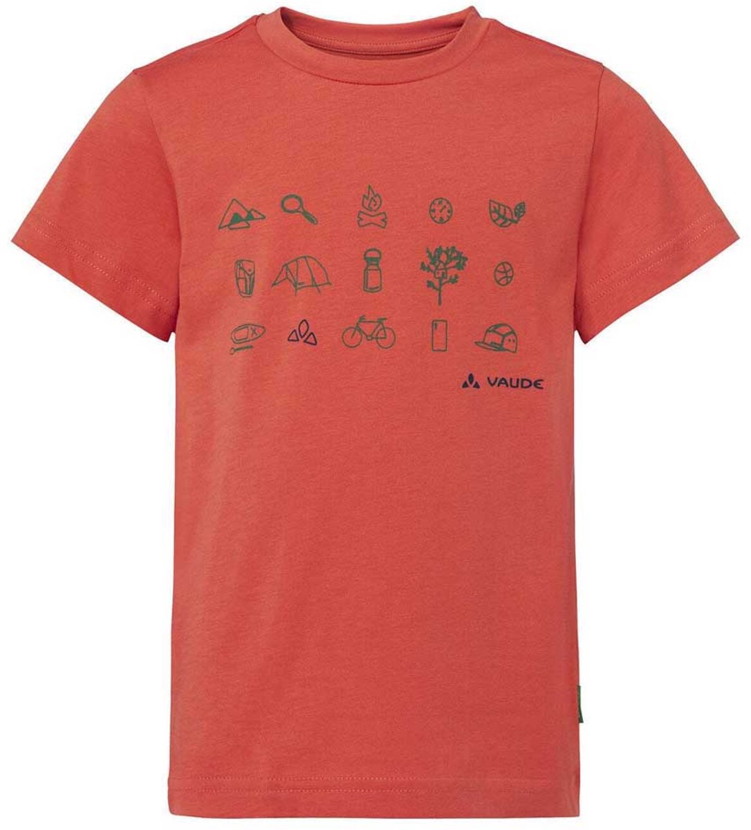 Vaude Bike Lezza T-shirt Met Korte Mouwen cm Jongen Hotchili Uni