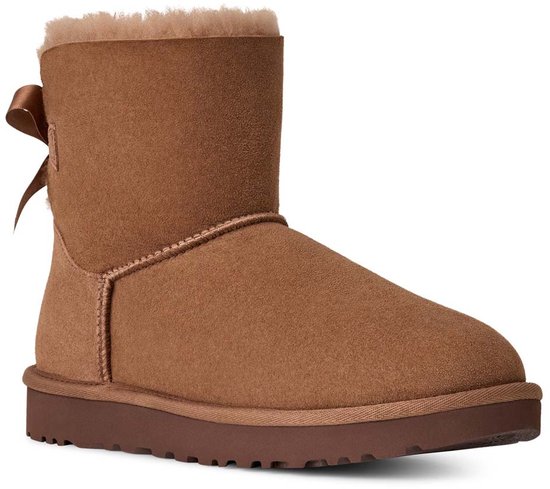 Bottes femmes Ugg Mini Bailey Bow II Rocky Oak - Pointure 38
