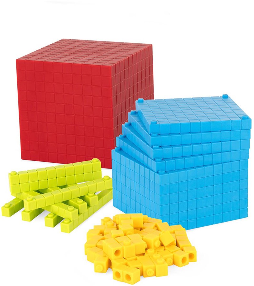 Miniland Activiteit Basis 10 Case Geel Kinderen