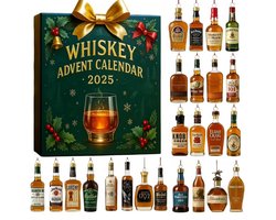 Kerstaftelkalender - Leuke Whisky Adventskalender - 24-daagse aftelkalender met verrassende decoraties - Het perfecte cadeau voor whiskyliefhebbers Image
