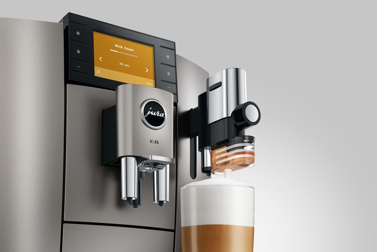 JURA - E8 Midnight Silver (ED) - Volautomatische espressomachine — afbeelding 6