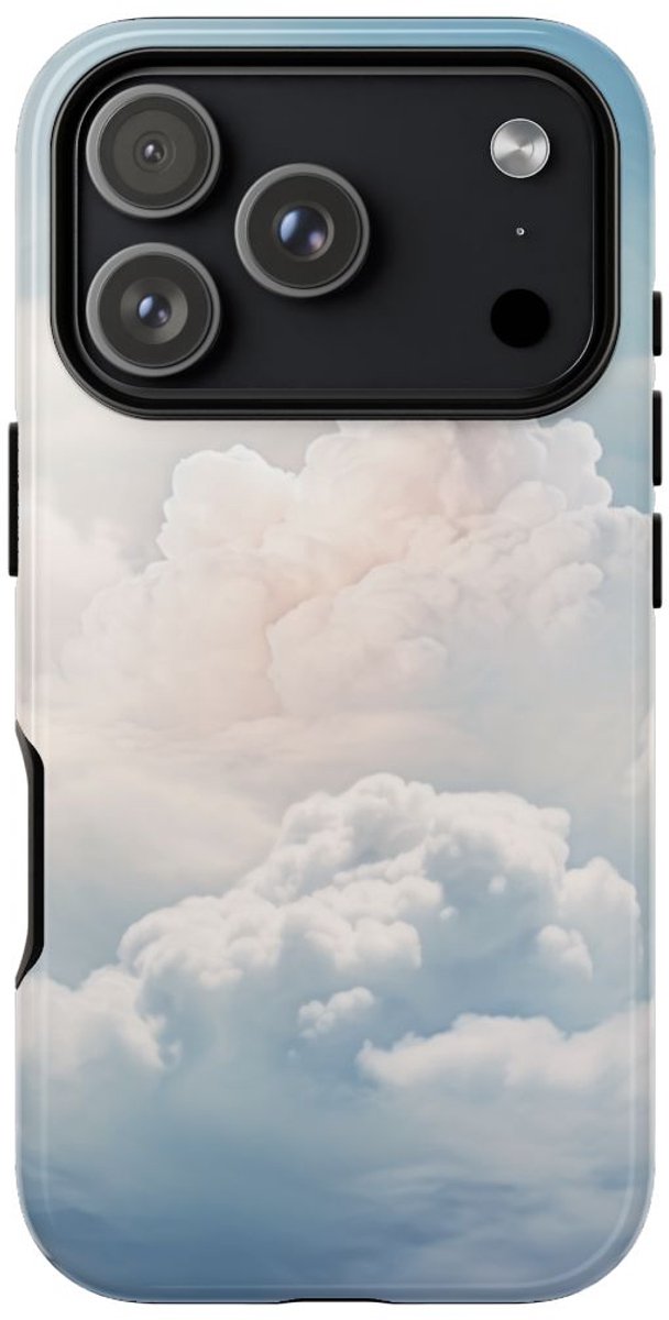 Dromerige Zachte Wolkenlucht – Telefoonhoesje Geschikt voor iPhone 17 Pro