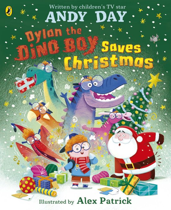 Dylan the Dino Boy Saves Christmas - cover