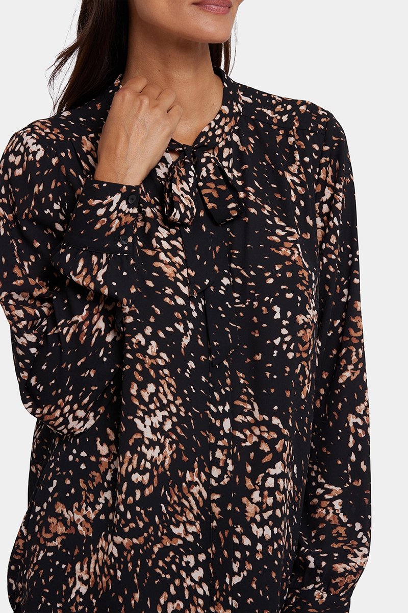 Tie-Neck Blouse