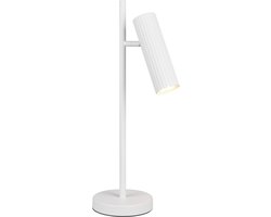 TRIO SOKA - Tafellamp - Wit mat - excl. 1x GU10 5 W - Snoerschakelaar