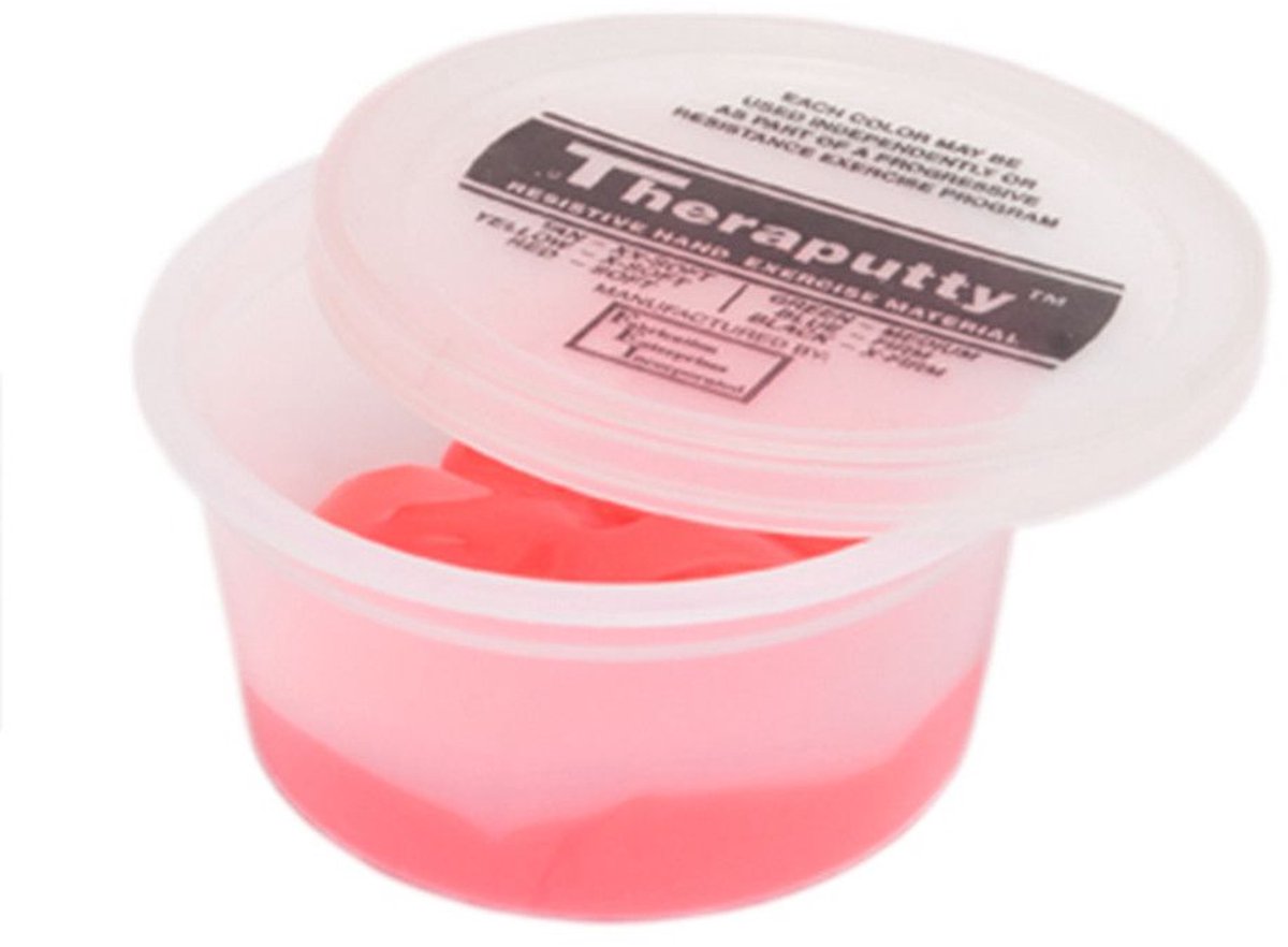 CanDo Theraputty 56gr soft/Rood - Handoefenmateriaal - CanDo