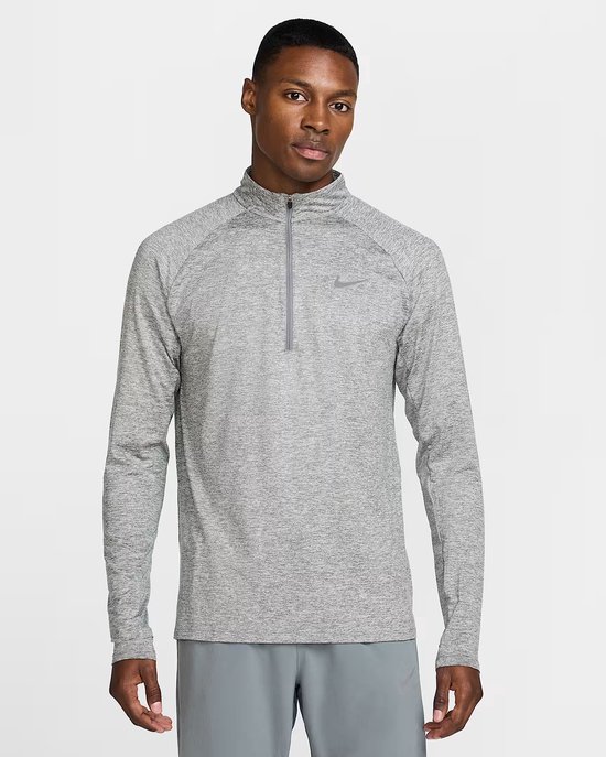 NIKE stride men's dri-fit 1/2-zip m Hardloop t-shirt lange