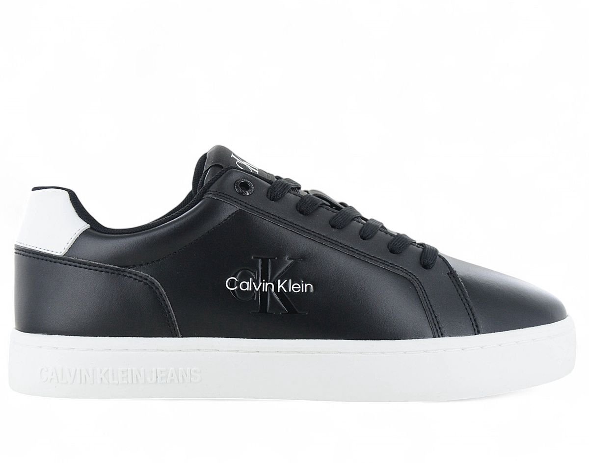 Calvin Klein Classic Cupsole Mono Lth Zwart