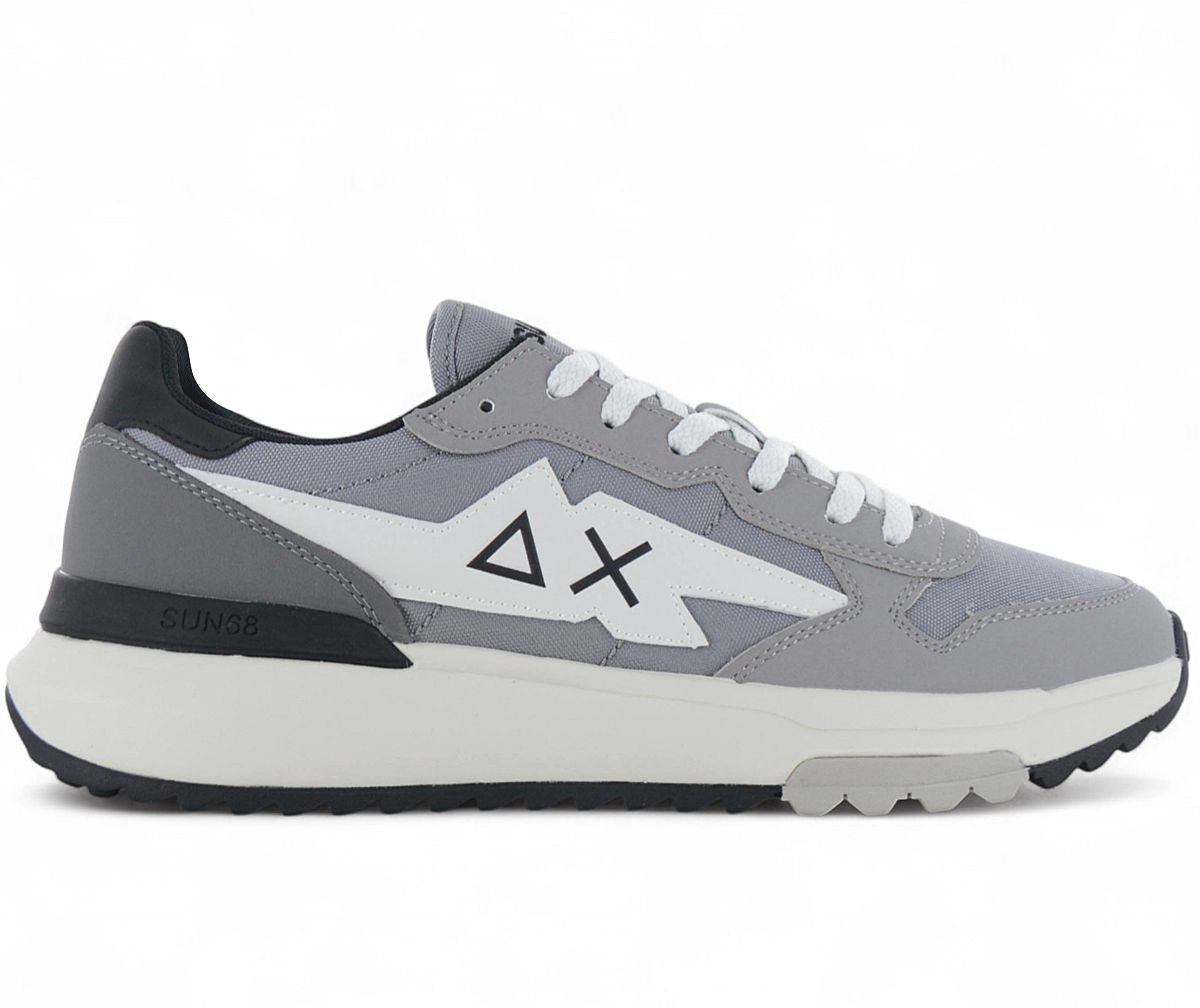 SUN68 Niki 2.0 Solo - Heren Sneakers Schoenen Grijs Z45120-34