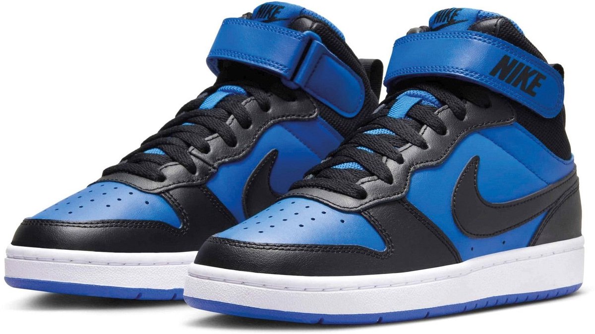 Nike Court Borough Mid 2 GS Sneaker Junior Zwart