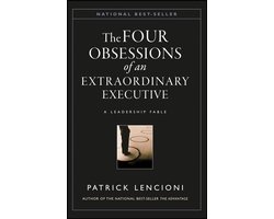 Omslag van J-B Lencioni Series 37 - The Four Obsessions of an Extraordinary Executive