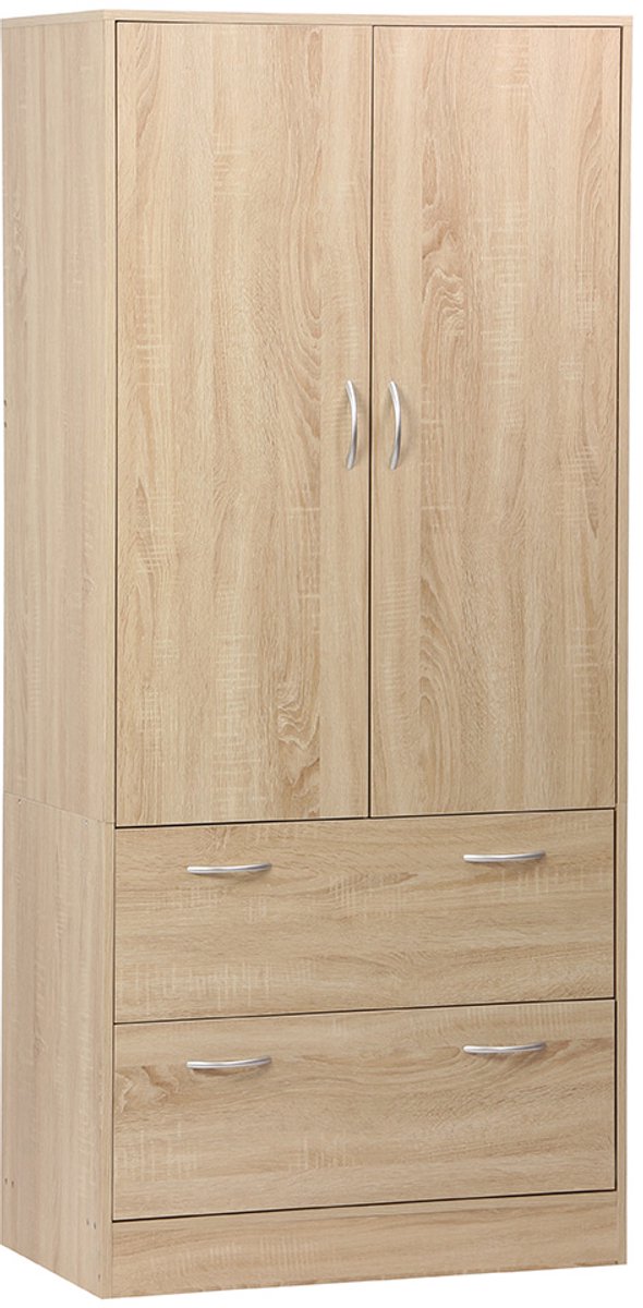 Milton & Oldbrook Kledingkast Novara Houtlook