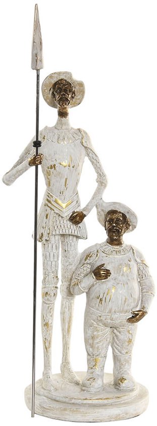 Decoratieve figuren Home ESPRIT Wit Decapé 24 x 24 x 60 cm | bol