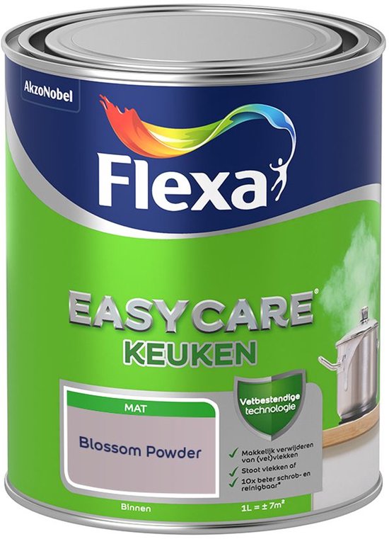 Foto: Flexa easycare keuken blossom powder mengverf 1 l