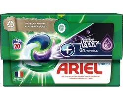 Ariel Original - Touch of Lenor Unstoppables - Wasmiddelcapsules - Pods+ - Witte en Gekleurde Was - 20 Wasbeurten
