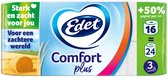 Edet - Comfort Plus Toiletpapier 3 Laags - 2 x 16 stuks - Voordeelverpakking