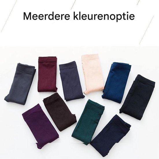Piarini Thermische panty voor dames, panty met fleece aan de binnenkant, extra warm, in zwart, rood, antraciet, ondoorzichtig, voor winter en herfst