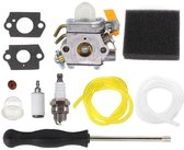 Convient pour carburateur de débroussailleuse avec tournevis de réglage du filtre à air pour Ryobi RBC30SESA RBC30SBSA RHT2660DA RLT30CESA RLT30SESA RPR3025JA remplace ZAMA C1U-H60D C1U-H60E