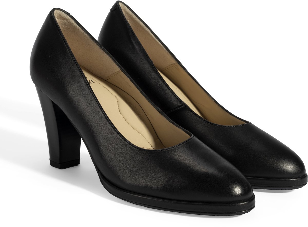 DESA COMFORT Lage schoen Leer Zwart Vrouwen Schoenpunt: Nez rond Maat: 38 EU