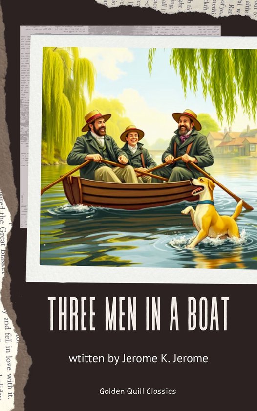 Three Men in a Boat - cover