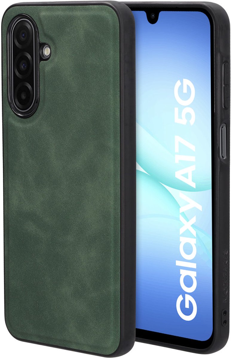 Mobiparts Classic Backcover geschikt voor Samsung Galaxy A17 Emerald - Groen - MagSafe