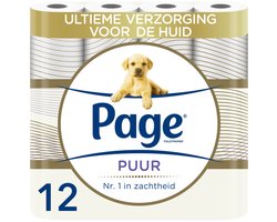 Page Toiletpapier Puur 3-laags - 3 x 4 stuks - Voordeelverpakking