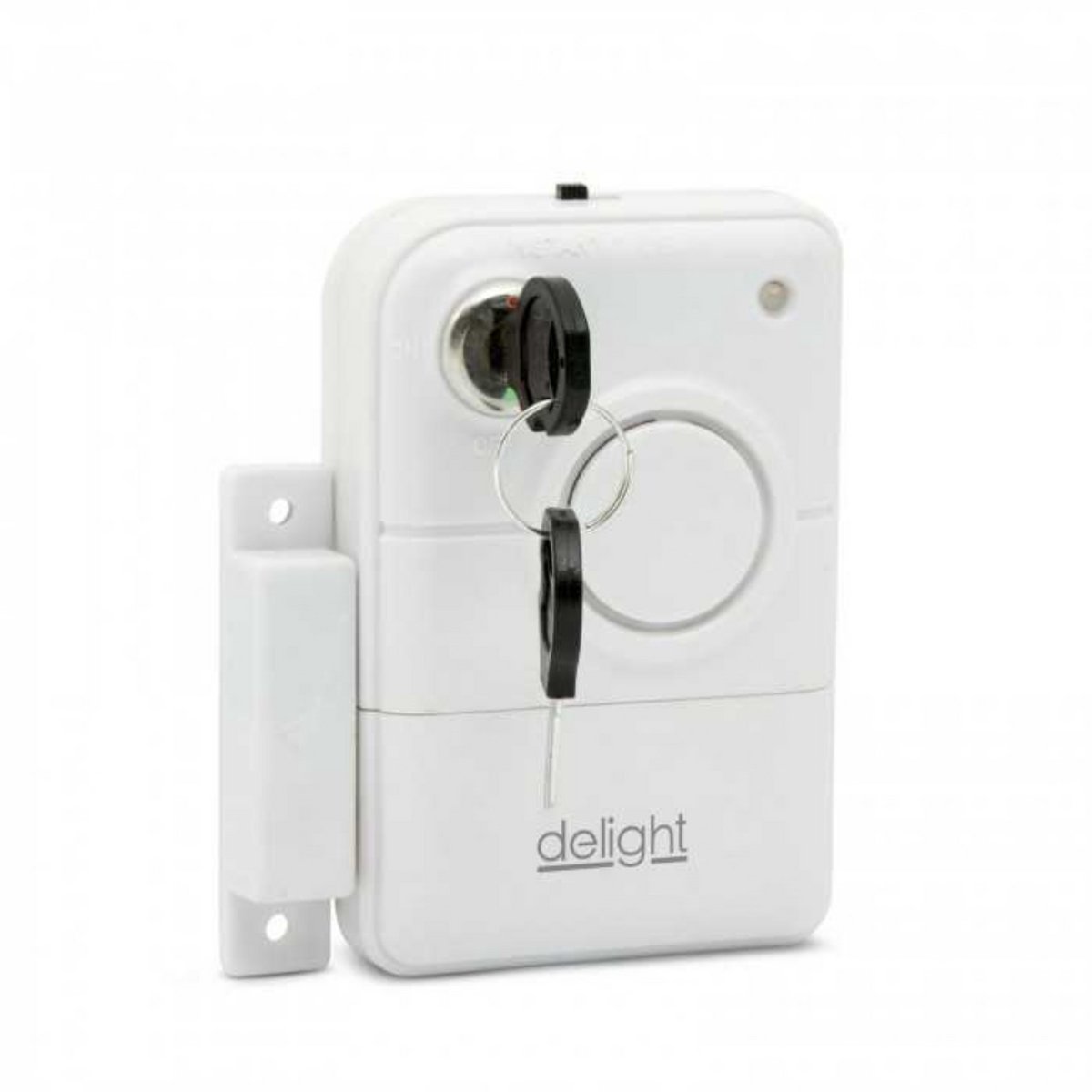 Delight Raam & Deur Alarm Werkt op Batterijen - Inclusief ON/OFF Sleutels
