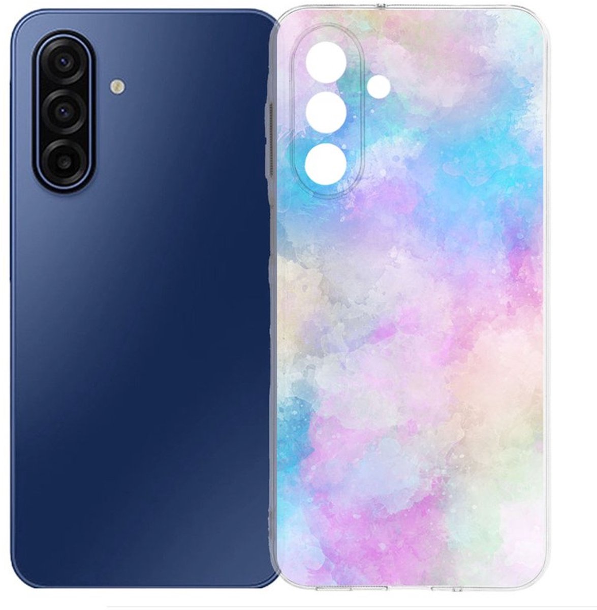TPU Hoesje Samsung Galaxy A17 - Watercolor Light Backcover
