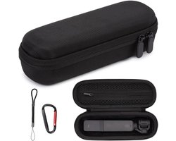 Kraftverdia® - Cameratas - Hoes geschikt voor DJI Osmo Pocket 3 - Case - Draagbare harde opbergingstas - Beschermende draagtas - Accessoires voor de Osmo Pocket 3 - Reisopbergtas - Zwart