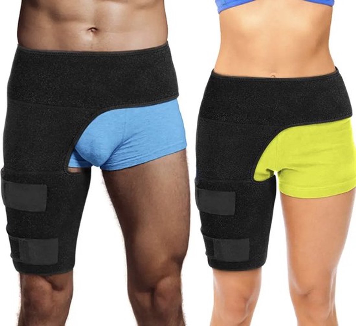 TRESTO - Hip brace - Heupbrace - Braces -Dij Lies Brace - Heup Ondersteunen - Ondersteuning - Hamstring - Compressie
