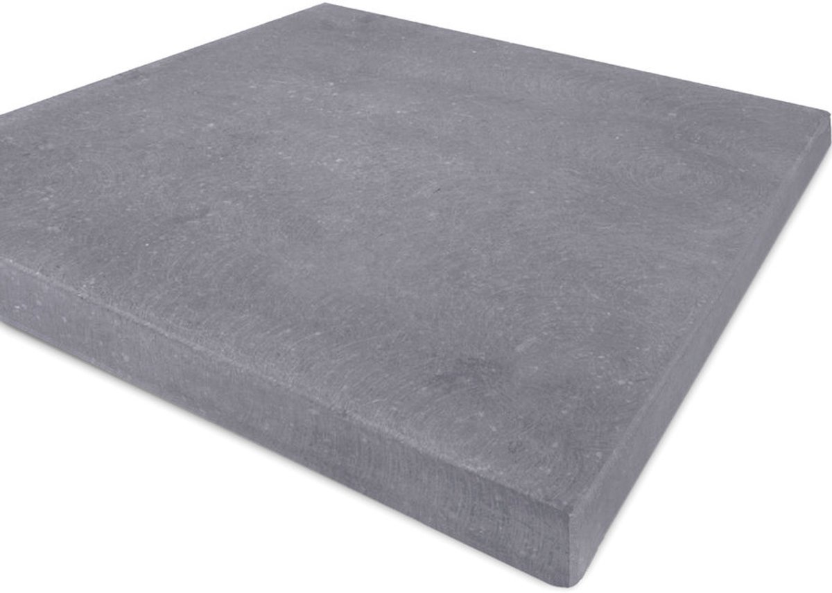 Natuursteen paalmutsen 60x60x3 cm