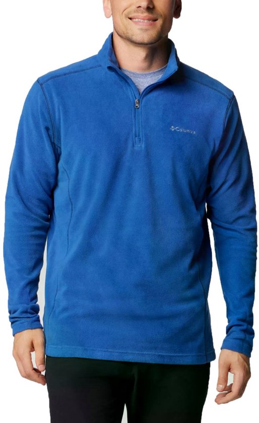 Pull Columbia Klamath Range II à demi- Zip Blue montagne - L