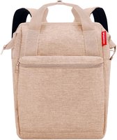 Reisenthel Allrounder R Schouder/ Rugtas - 12L - Twist Coffee Beige