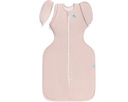 Love to Dream™ Babyslaapzak Swaddle Up™ - Inbakeren afbouwen - Baby 3-6 maanden - 6-8.5 kg - All Season - Powder Pink