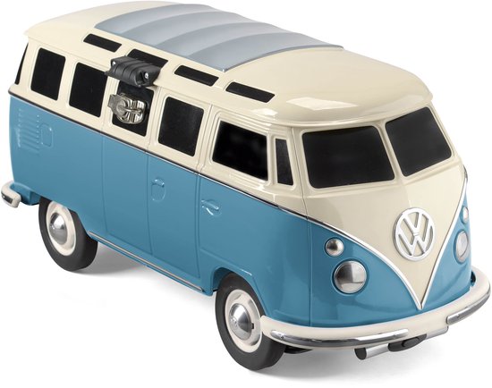 VW Collection - Volkswagen T1 Bulli Bus Verrijdbare koelbox (26 l) - blauw van BRISA — afbeelding 5
